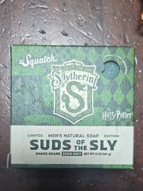 Dr. Squatch Suds of the Sly Harry Potter limited edition men's natural soap bar